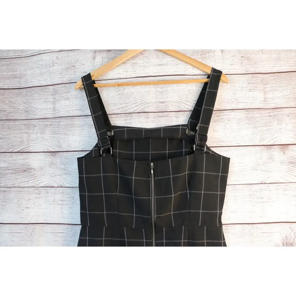 Kingston Grey Large Black Plaid Dress - Picture 3 of 7